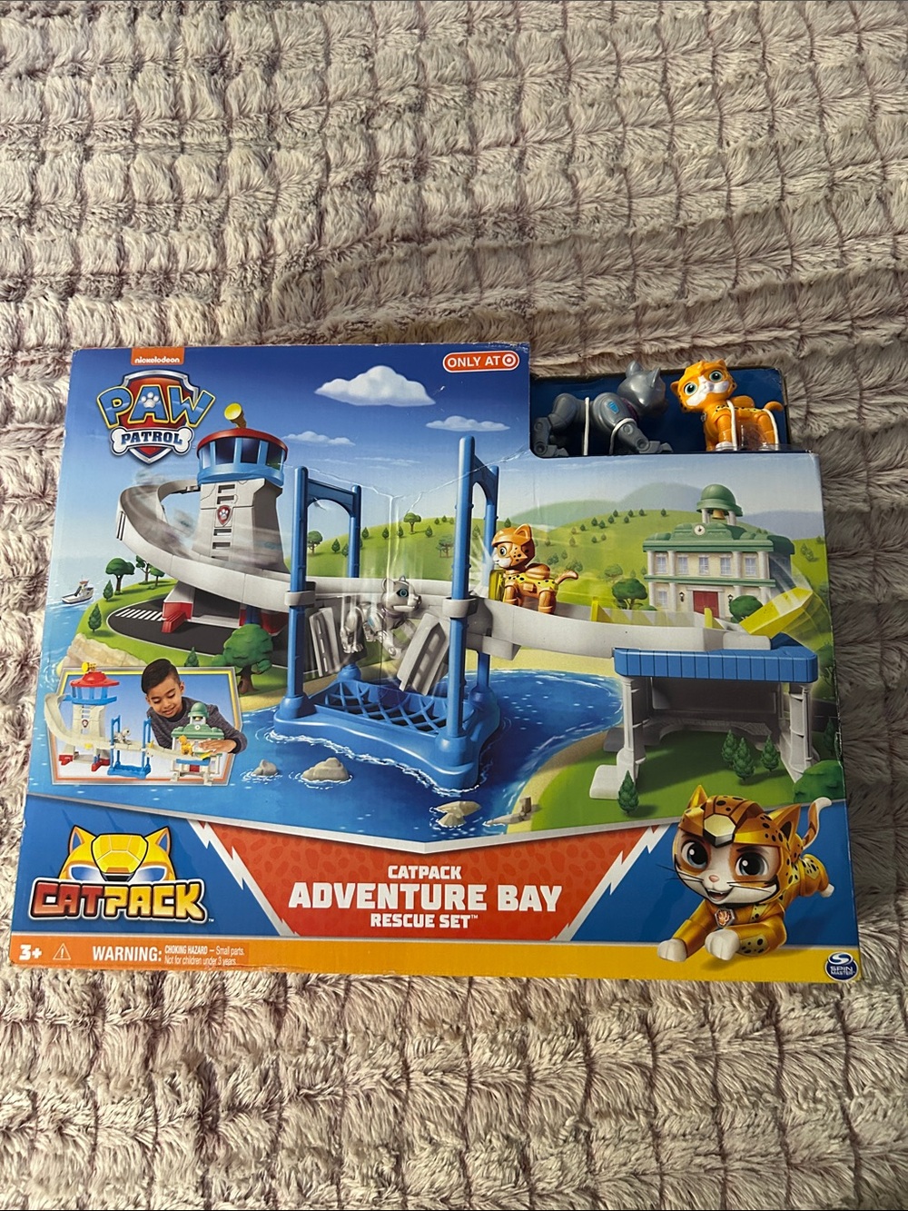 Paw Patrol Catpack Adventure Bay Rescue Set - Blue, Orange